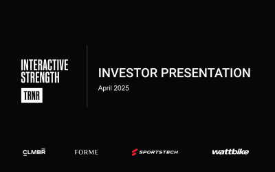 INVESTOR PRESENTATION: APRIL 2025